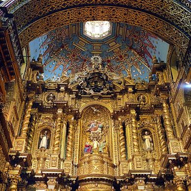 Las doradas iglesias de Quito, en Ecuador | Destino Infinito