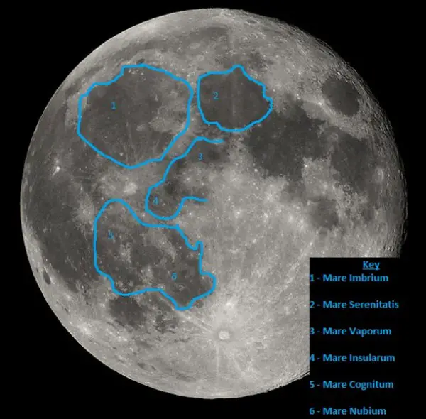 La cara de la Luna