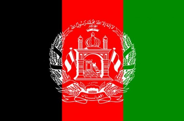 bandera Afganistán