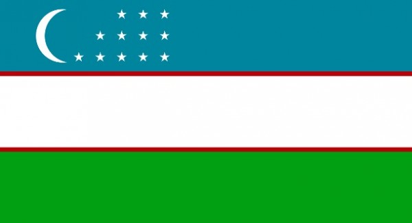 bandera Uzbekistan