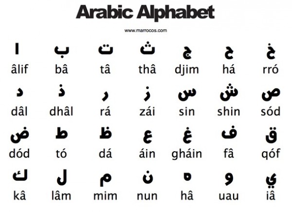 idioma arabe