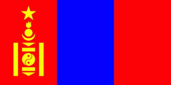 bandera mongolia
