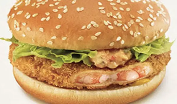 Filet-O Shrimp Burger