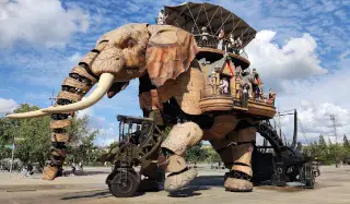 Elefante de Nantes, en las Isla de las Máquinas