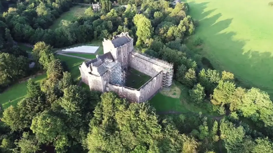 Castillo de Doune y los Monty Python, en Escocia