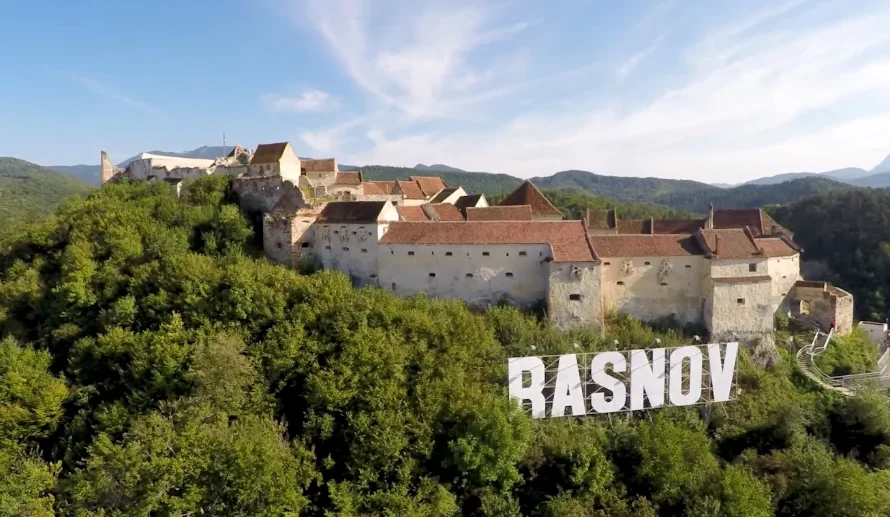 Fortaleza de Râșnov, en Rumanía