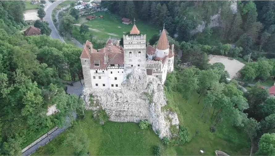Visita al castillo de Bran, en Rumanía