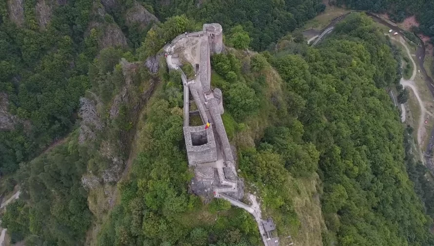 Poenari, el auténtico castillo de Drácula en Rumanía