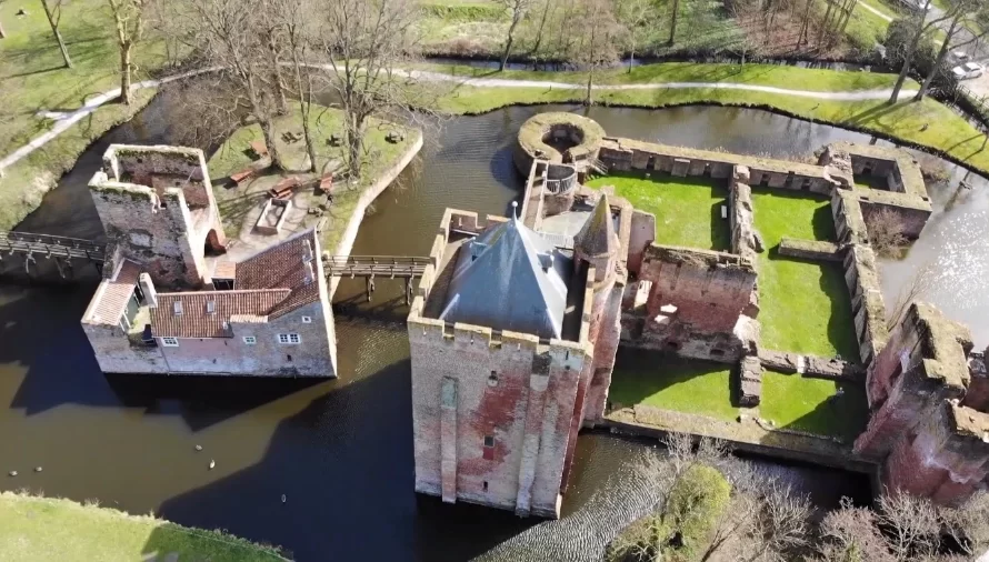 Ruinas del castillo de Brederode, en Países Bajos