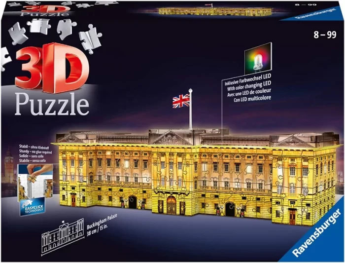 puzzle 3d Palacio de Buckingham