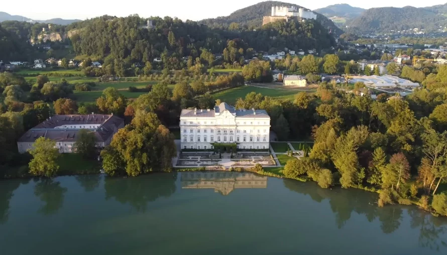 Leopoldskron, un palacio rococó escenario de Sonrisas y lágrimas, en Salzburgo