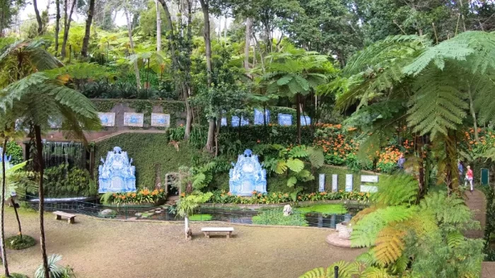 azulejos jardin monte palace